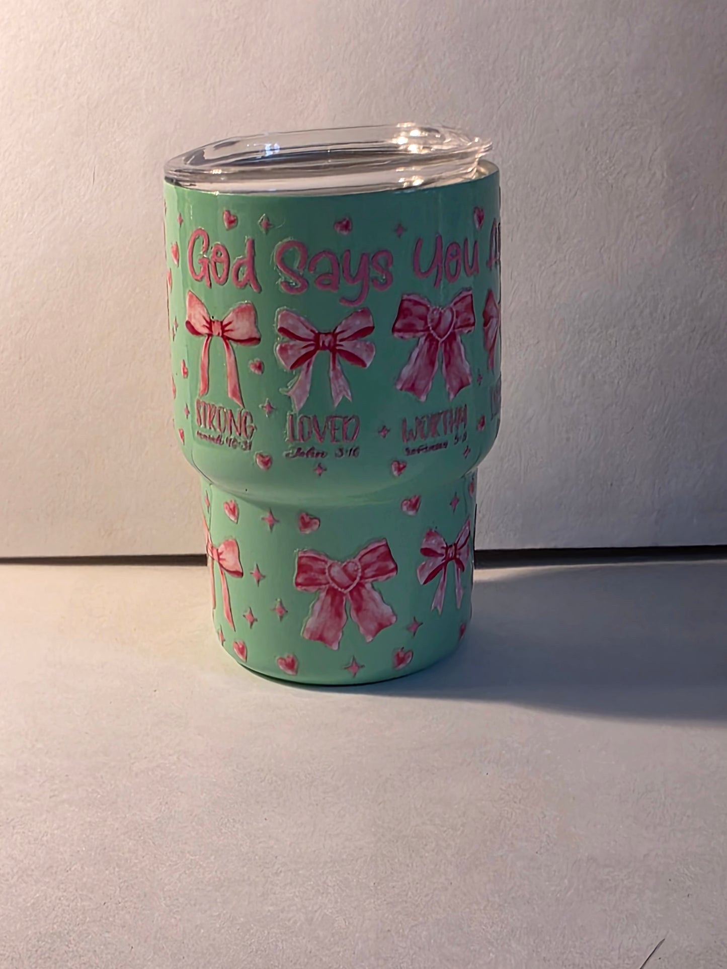 3 oz Mini Tumbler Shot Glass – Handmade Stainless Steel Mini Cup