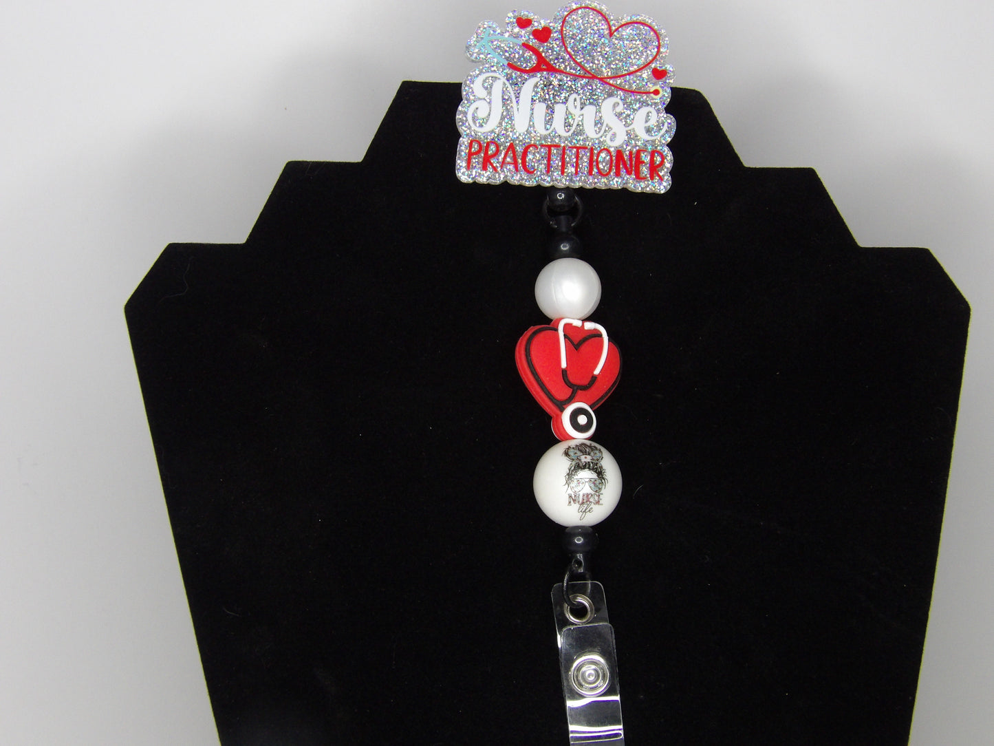 Beaded and Acrylic Badge Reels