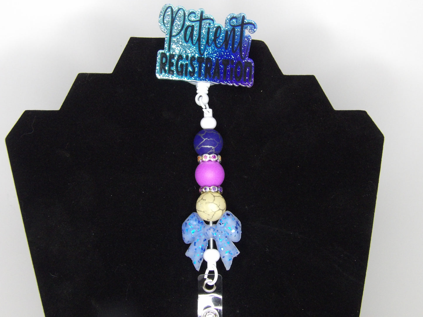 Beaded and Acrylic Badge Reels