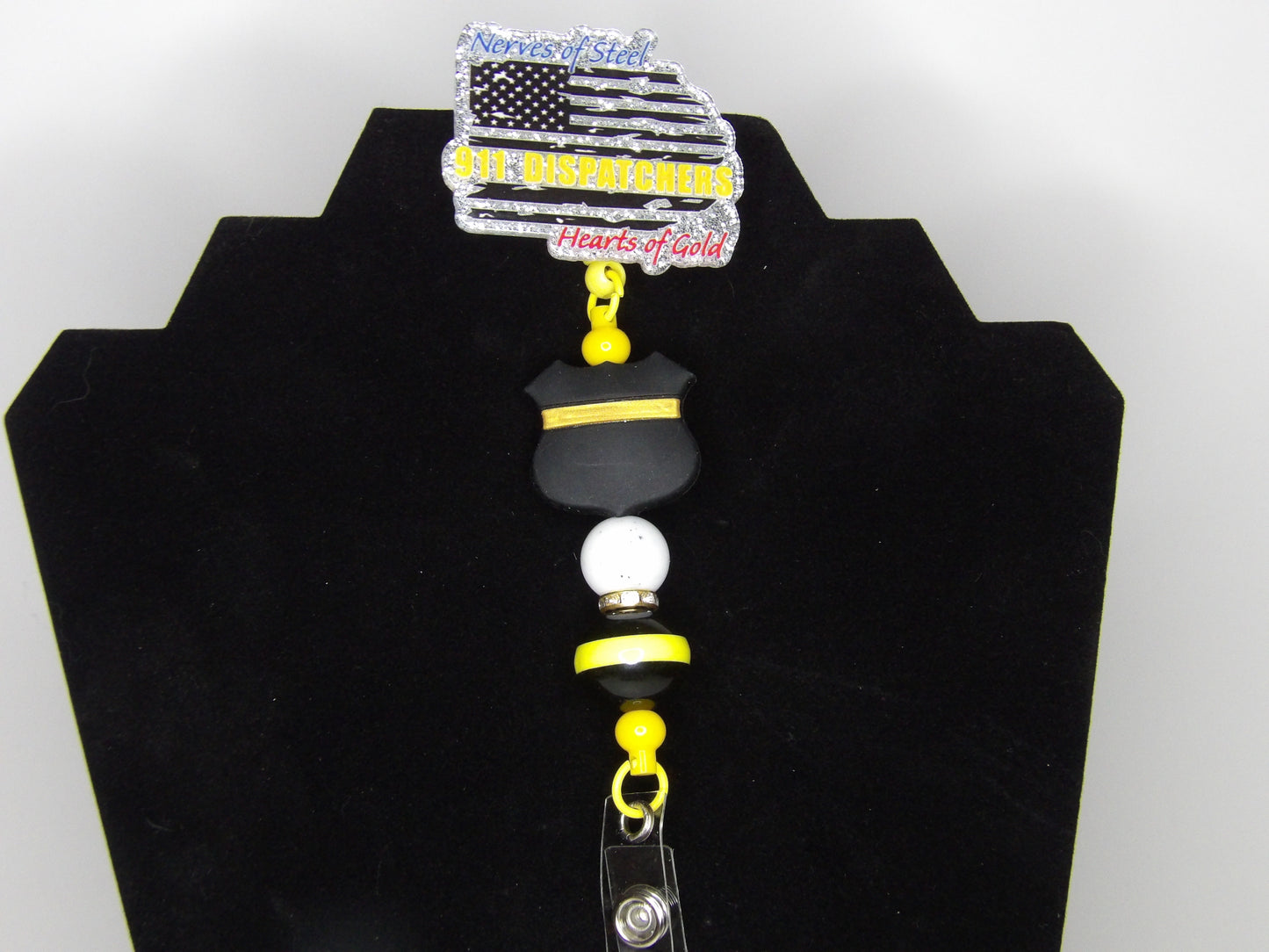 Beaded and Acrylic Badge Reels