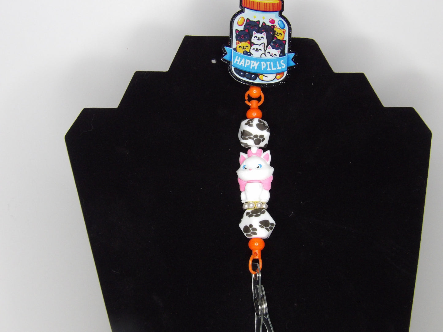 Beaded and Acrylic Badge Reels