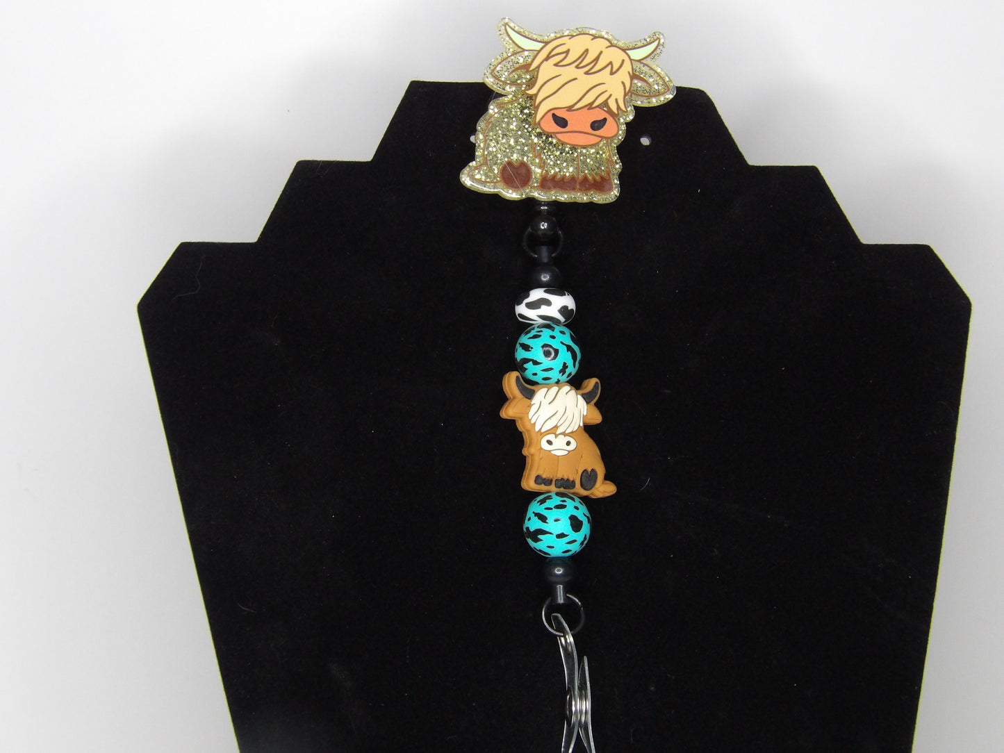 Beaded and Acrylic Badge Reels