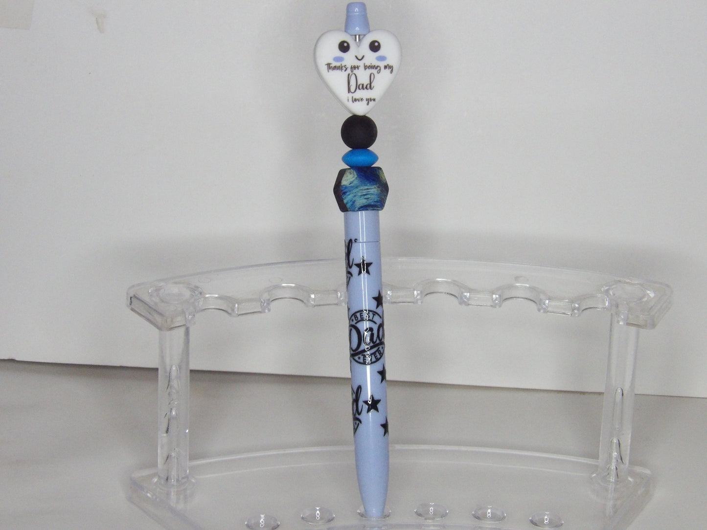 Beaded & UV DTF Wrapped Pens – Handmade in the USA