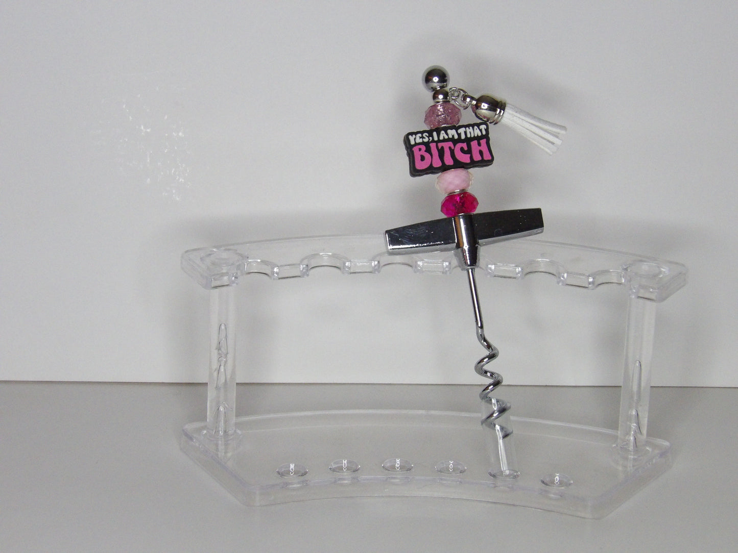 🍷 Beaded Wine Stoppers, Corkscrews & Bottle Openers – Handmade Bar Accessories with Style