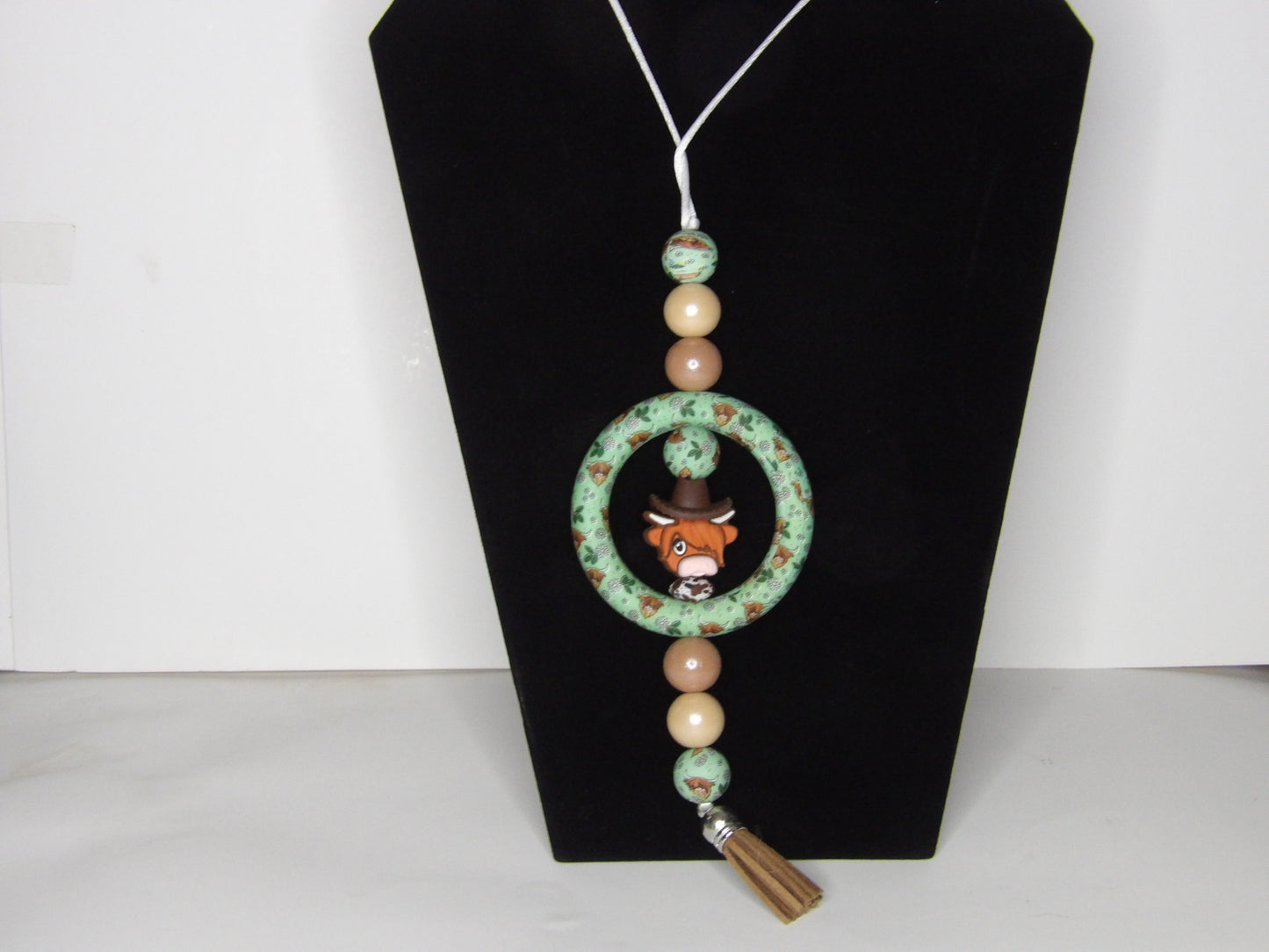 🚗 Beaded Car Charms with Short Tassel or Lobster Claw – Handmade, Customizable & Made in the USA