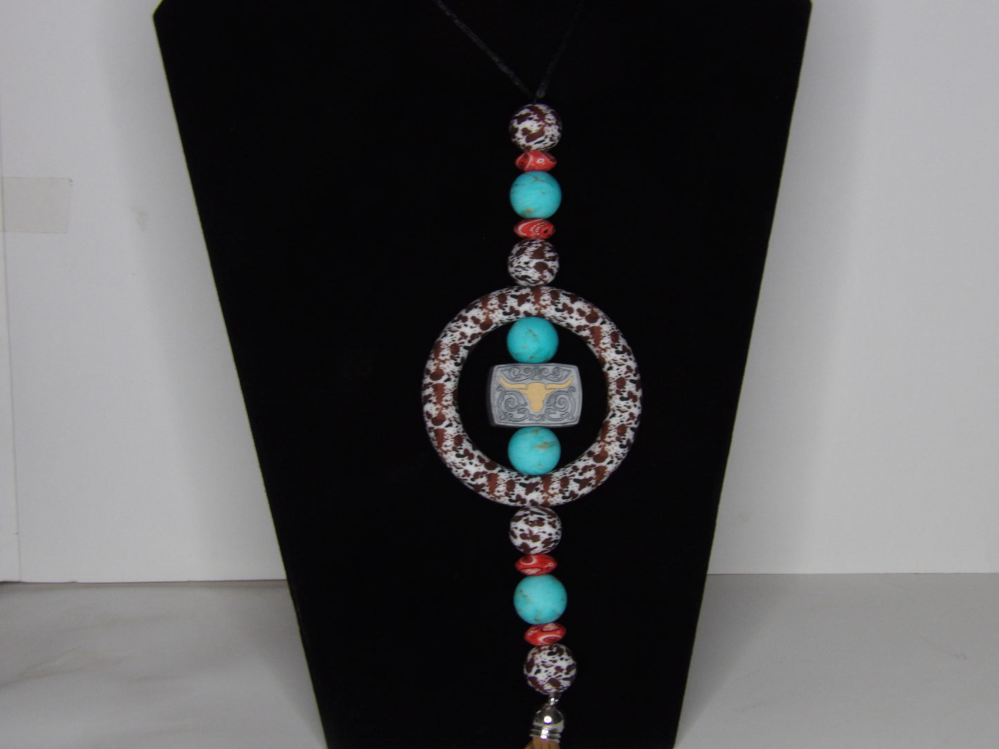 🚗 Beaded Car Charms with Short Tassel or Lobster Claw – Handmade, Customizable & Made in the USA