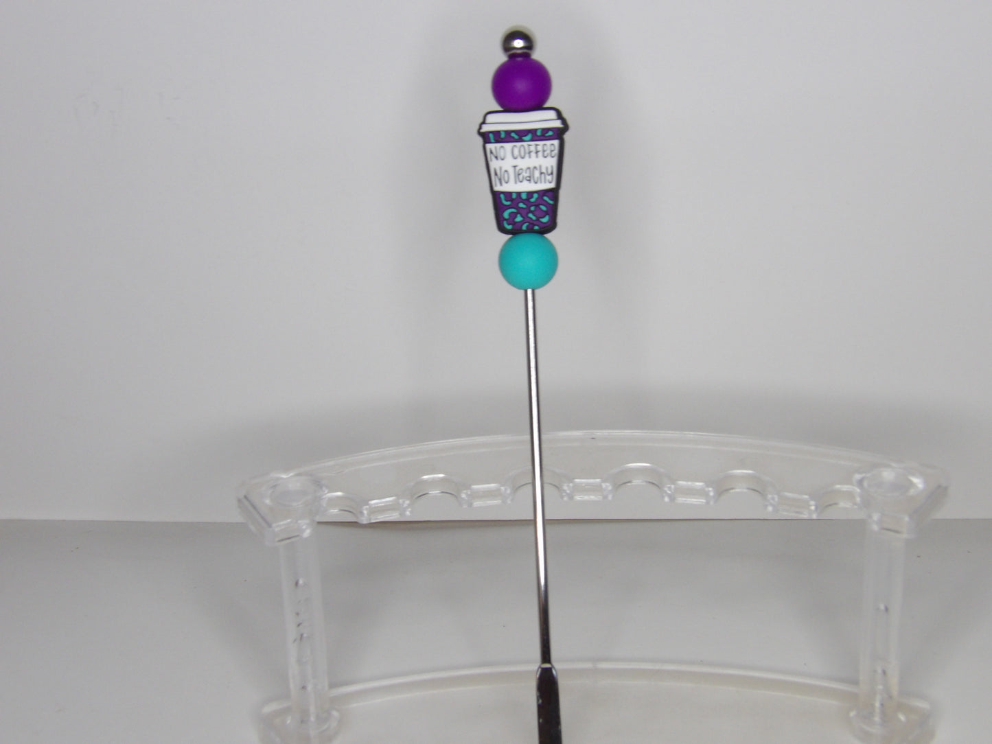 Handmade Beaded Coffee Stirrers – Unique Focals & Colors – Made in the USA