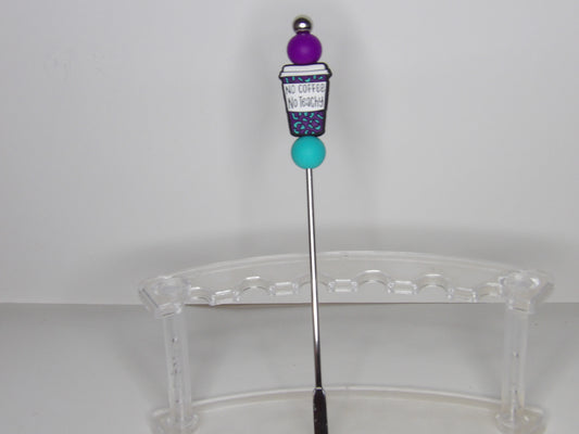 Handmade Beaded Coffee Stirrers – Unique Focals & Colors – Made in the USA