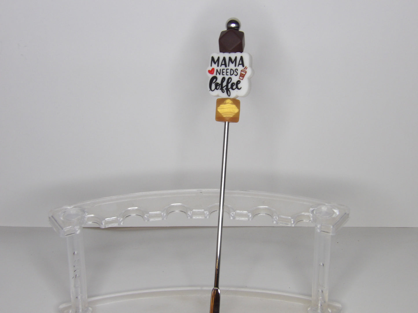 Handmade Beaded Coffee Stirrers – Unique Focals & Colors – Made in the USA