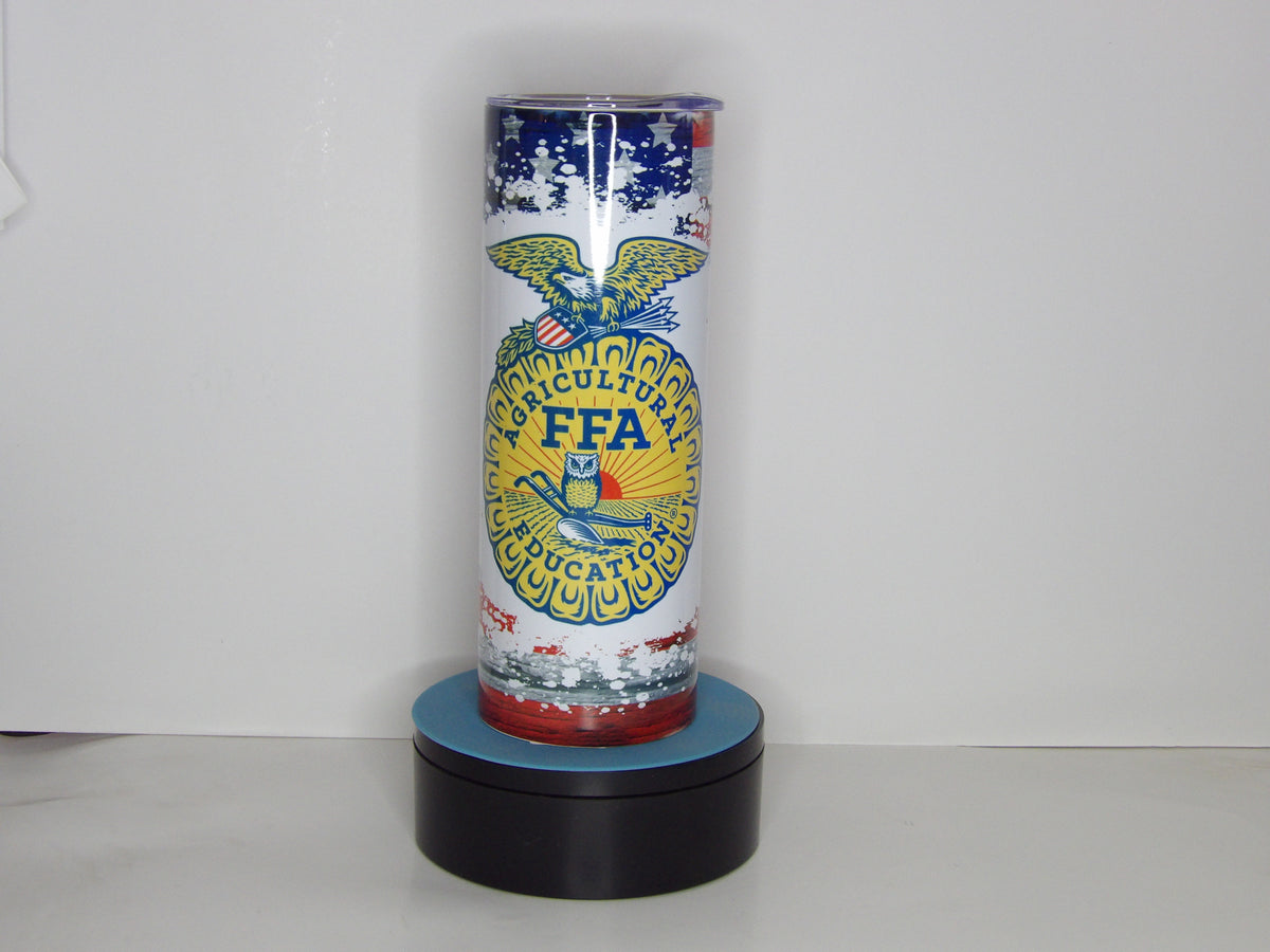 Handmade FFA & 4-H Stainless Steel 20 oz Tumbler
