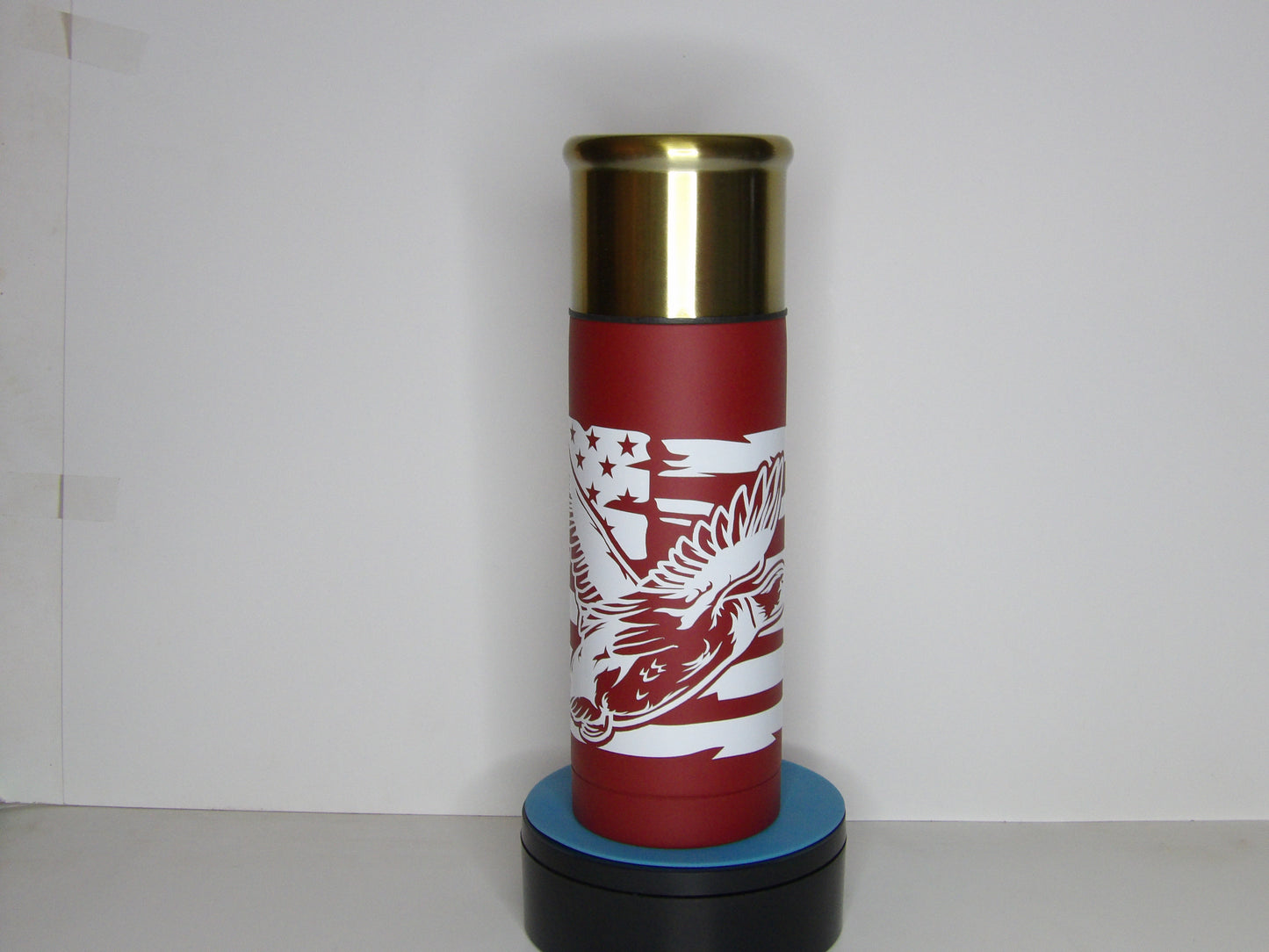 Shotgun Shell Thermos – Handmade Stainless Steel Travel Bottle