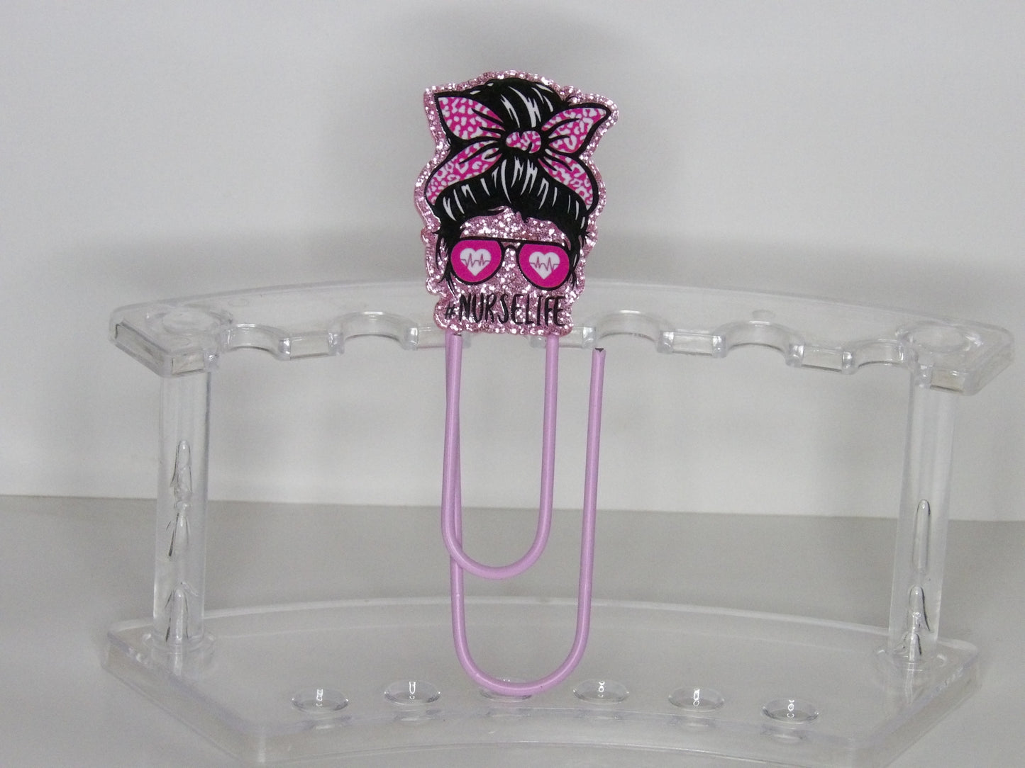 Giant Acrylic Flatback Paper Clips | Handmade in the USA