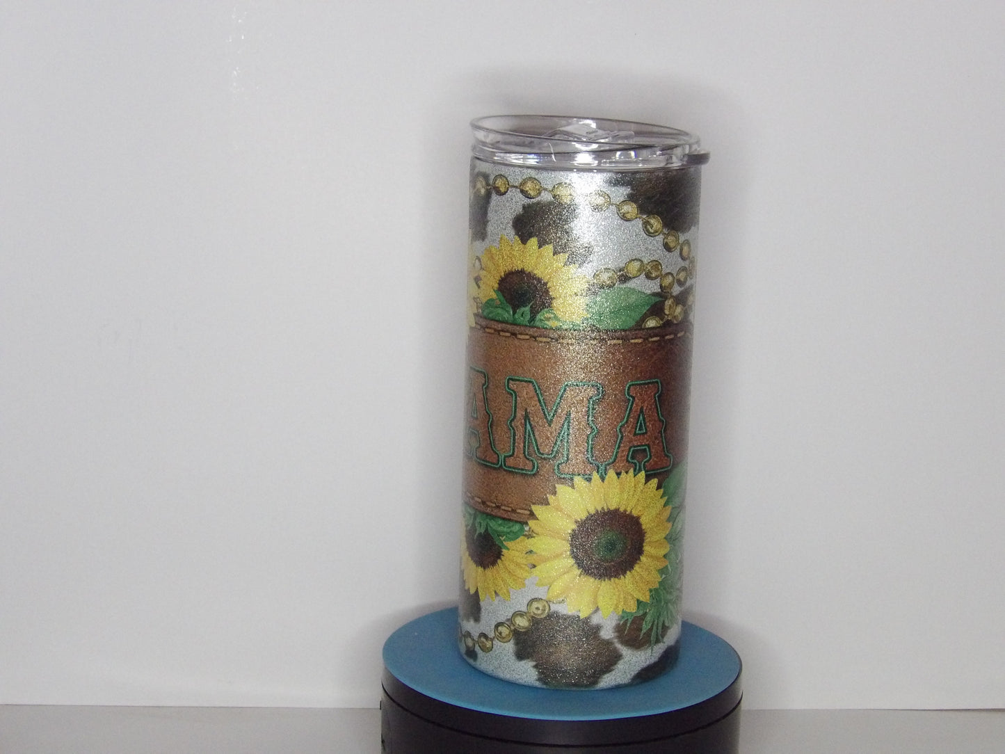 Glitter Sublimation Tumbler | Handmade & Custom Drinkware