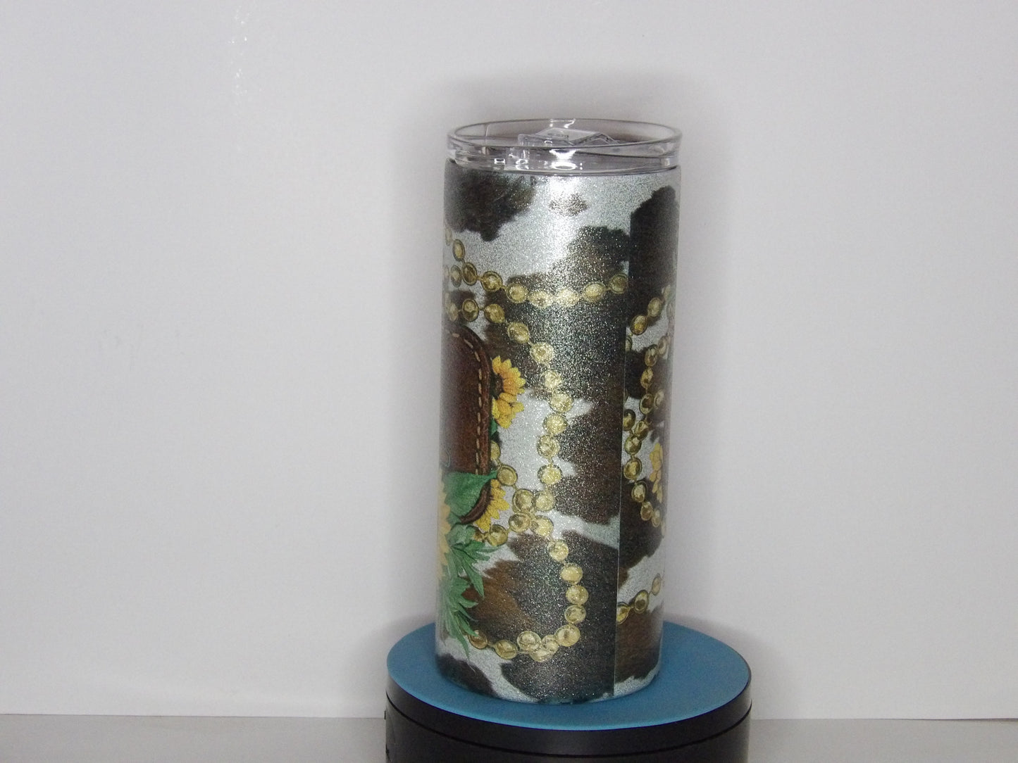 Glitter Sublimation Tumbler | Handmade & Custom Drinkware