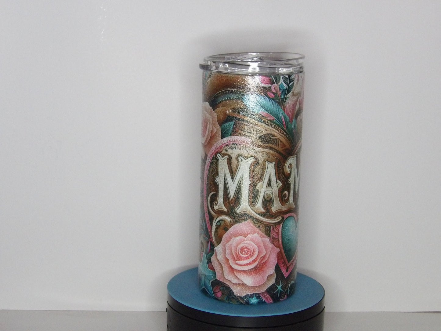 Glitter Sublimation Tumbler | Handmade & Custom Drinkware