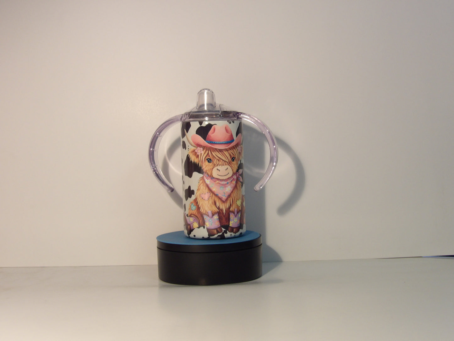 Personalized Kids Sippy Cup with Lid & Straw