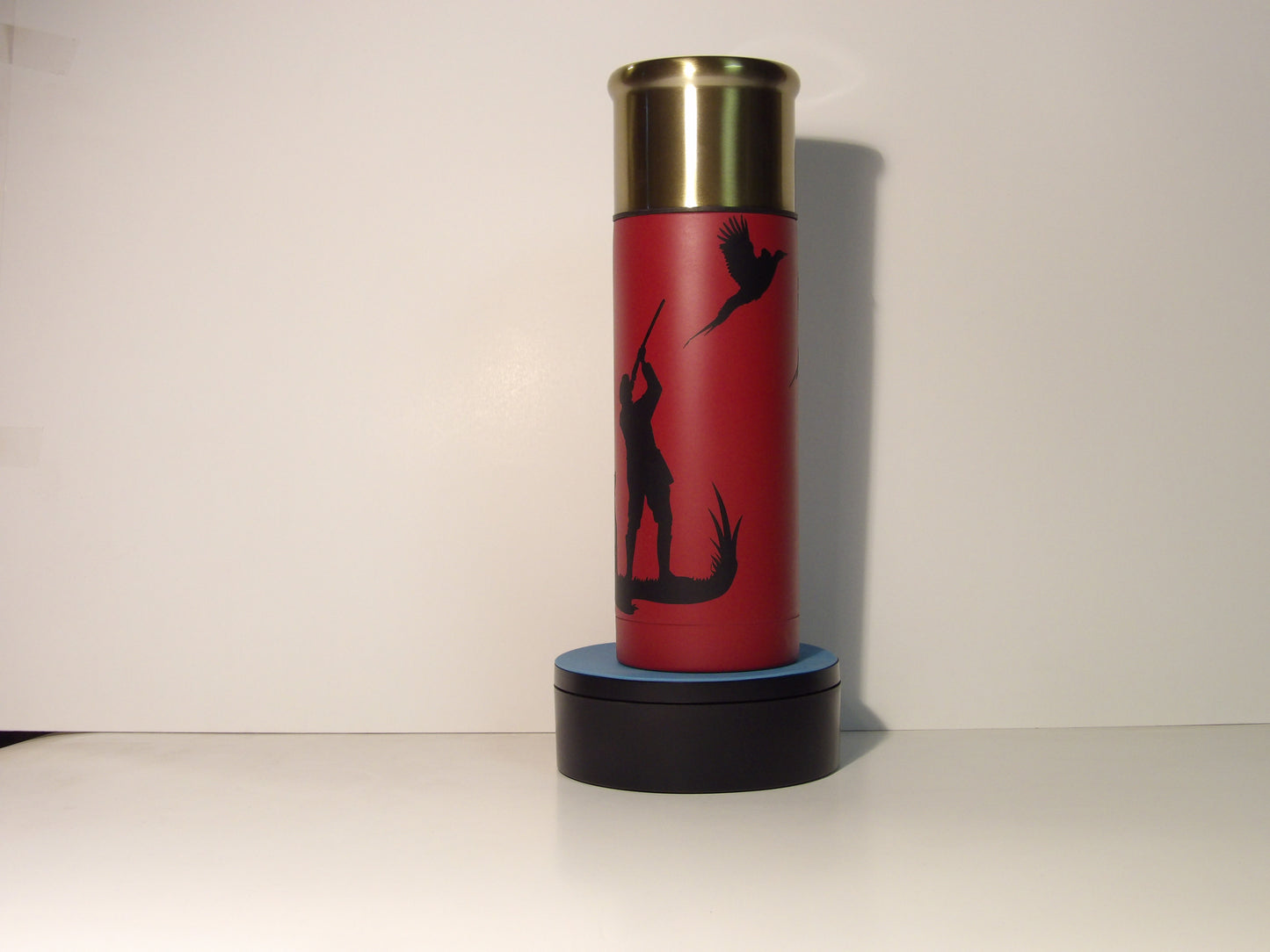 Shotgun Shell Thermos – Handmade Stainless Steel Travel Bottle