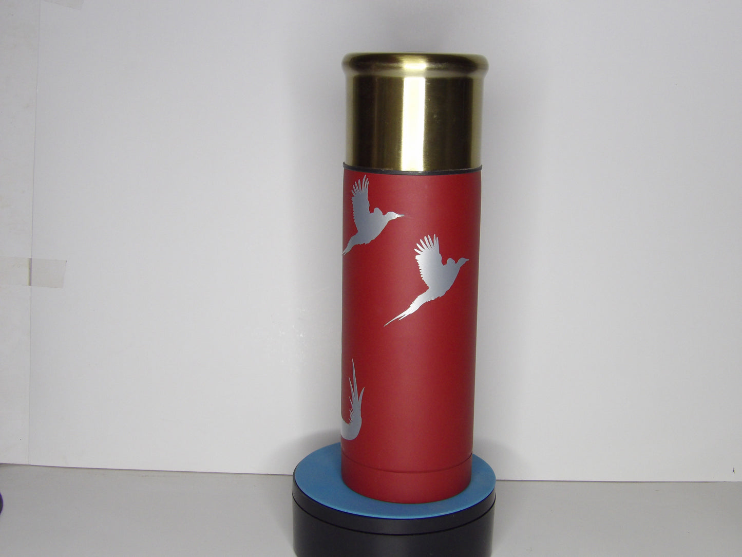 Shotgun Shell Hunting Thermos – 17oz Hot & Cold Stainless Steel Flask