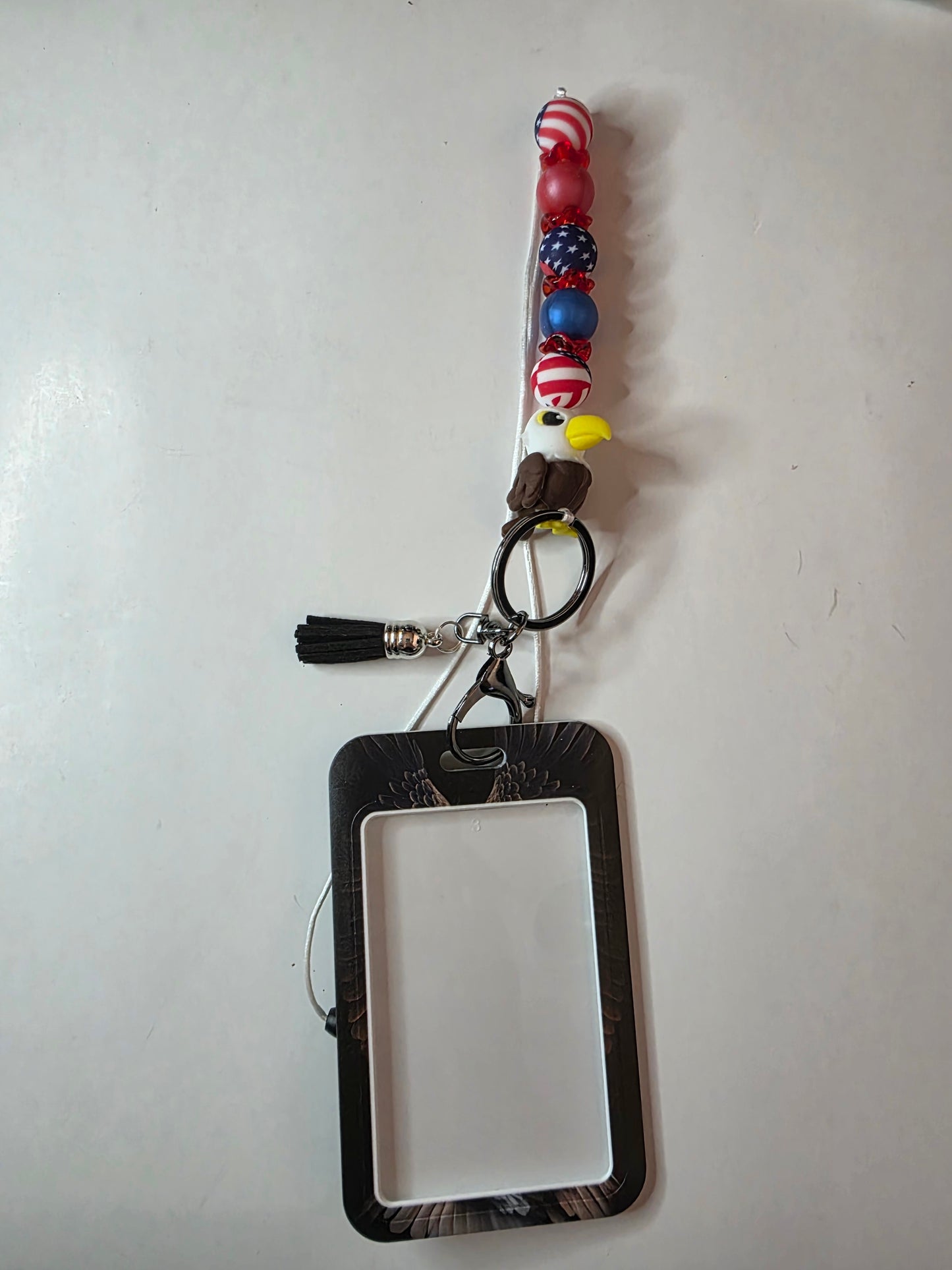 Handmade Beaded Lanyards with Themed Badge Holders
