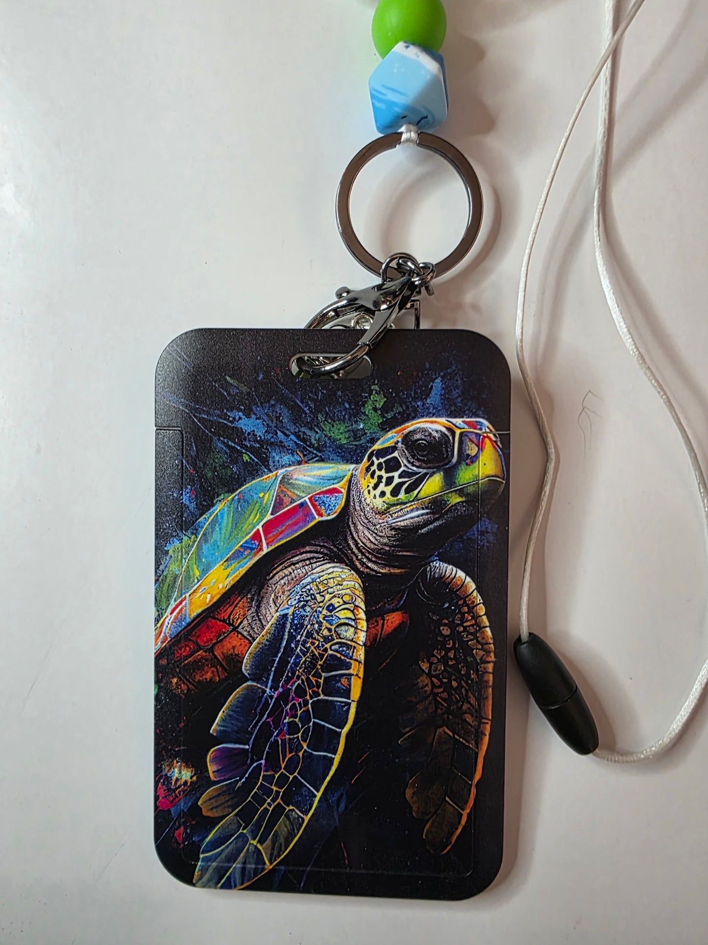 Handmade Beaded Lanyards with Themed Badge Holders