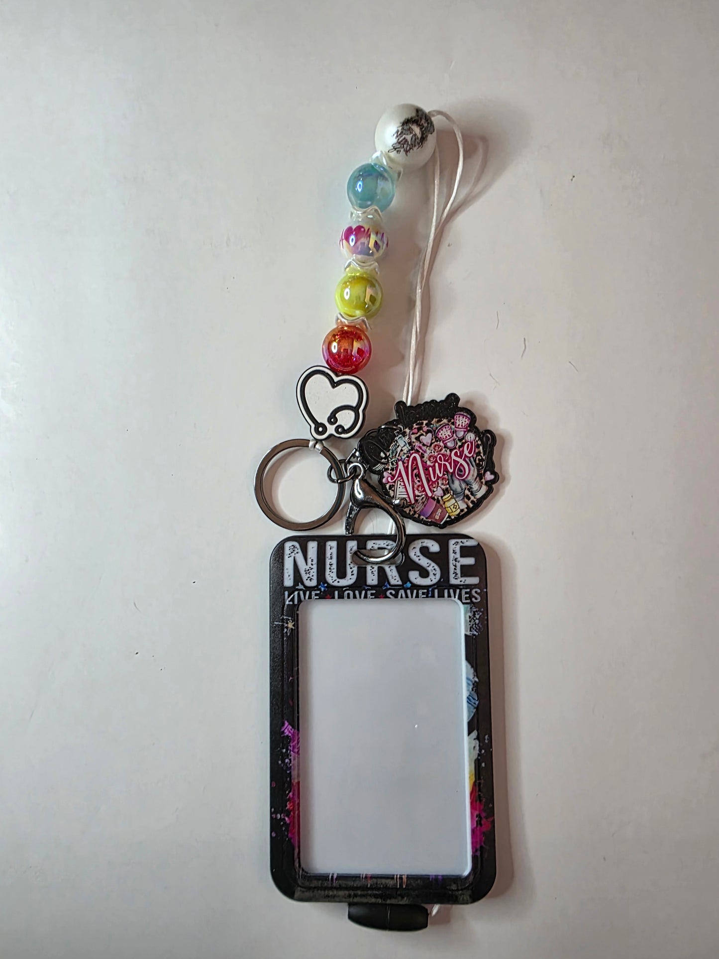 Handmade Beaded Lanyards with Themed Badge Holders