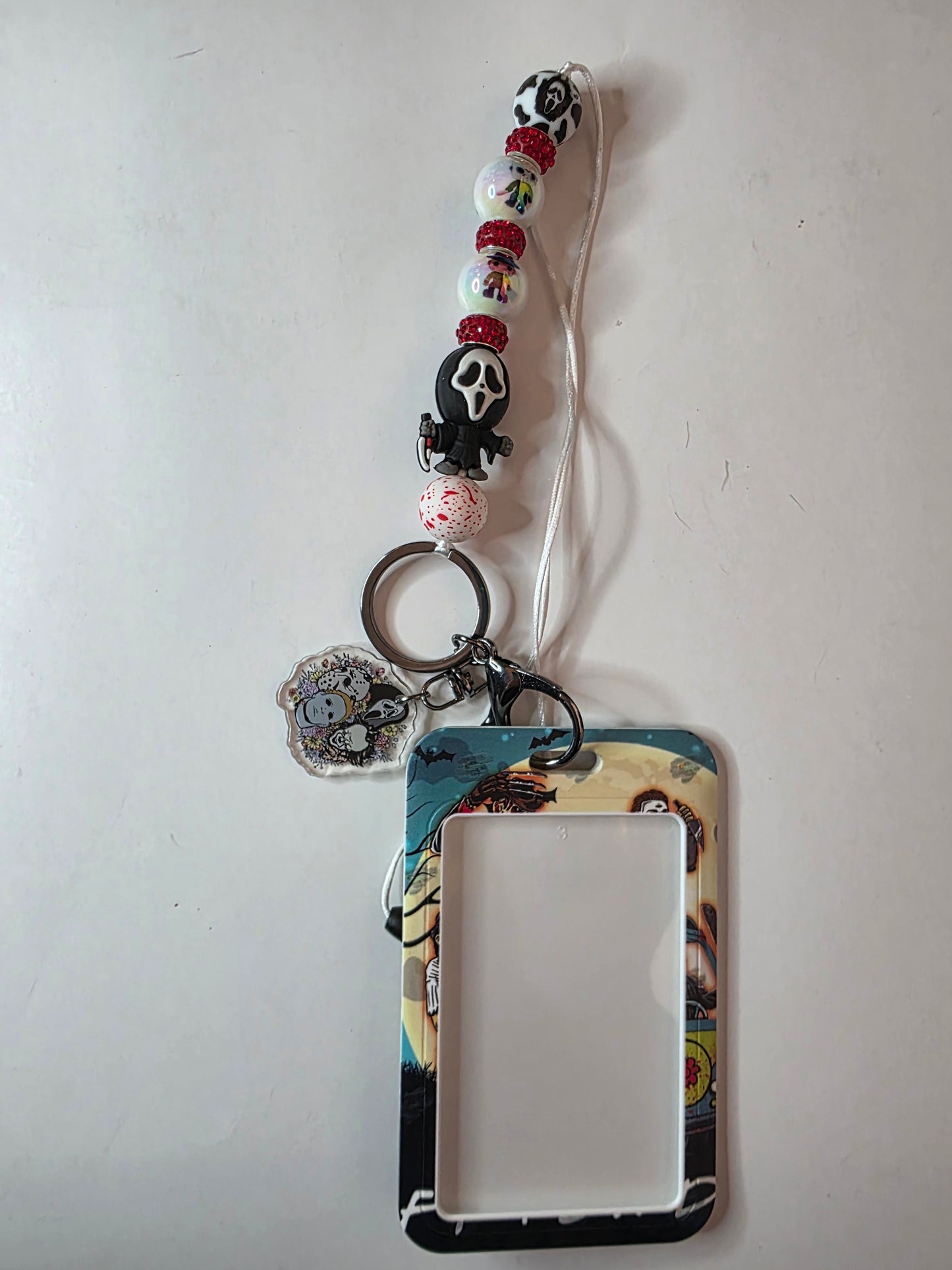 Handmade Beaded Lanyards with Themed Badge Holders