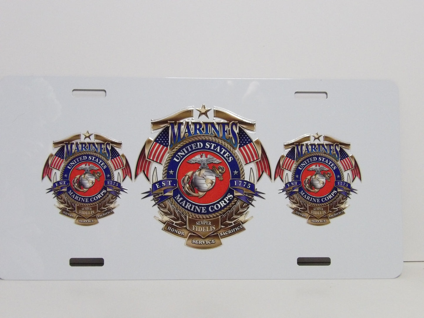 UV DTF Wrapped License Plates