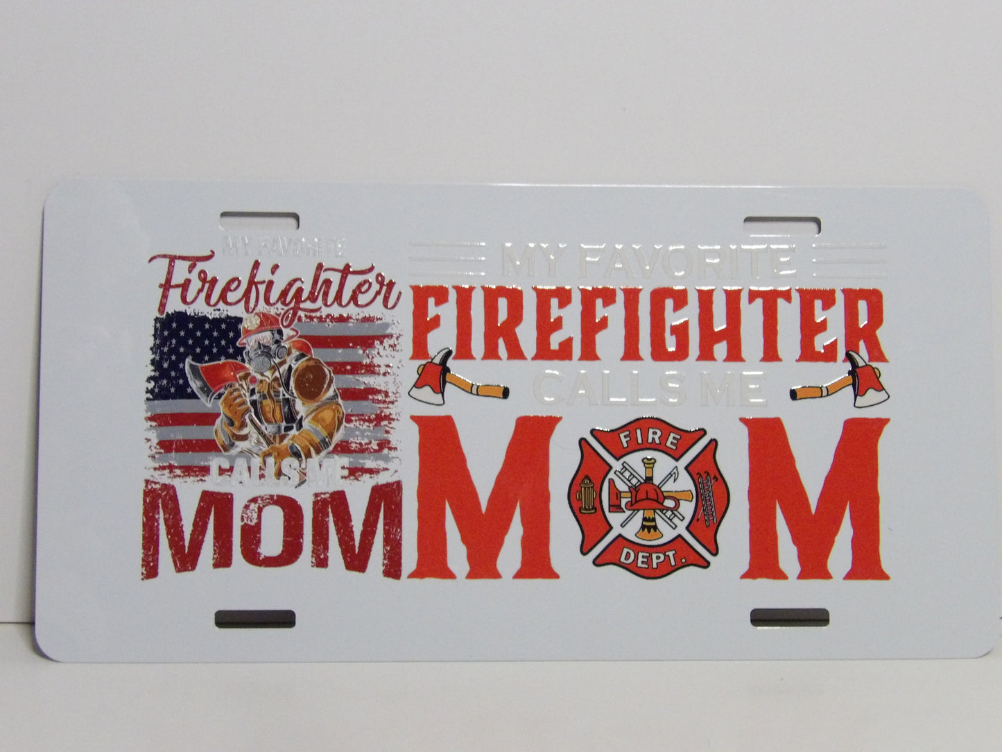 UV DTF Wrapped License Plates