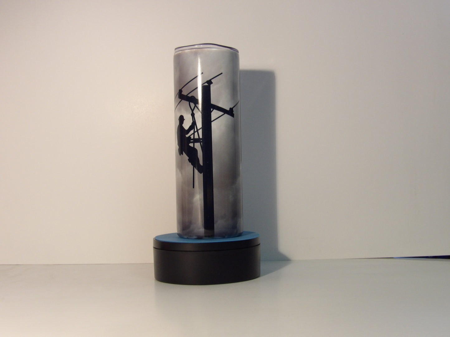 20 oz Blue Collar Stainless Steel Tumbler – Lineman, Welder & Skilled Trades