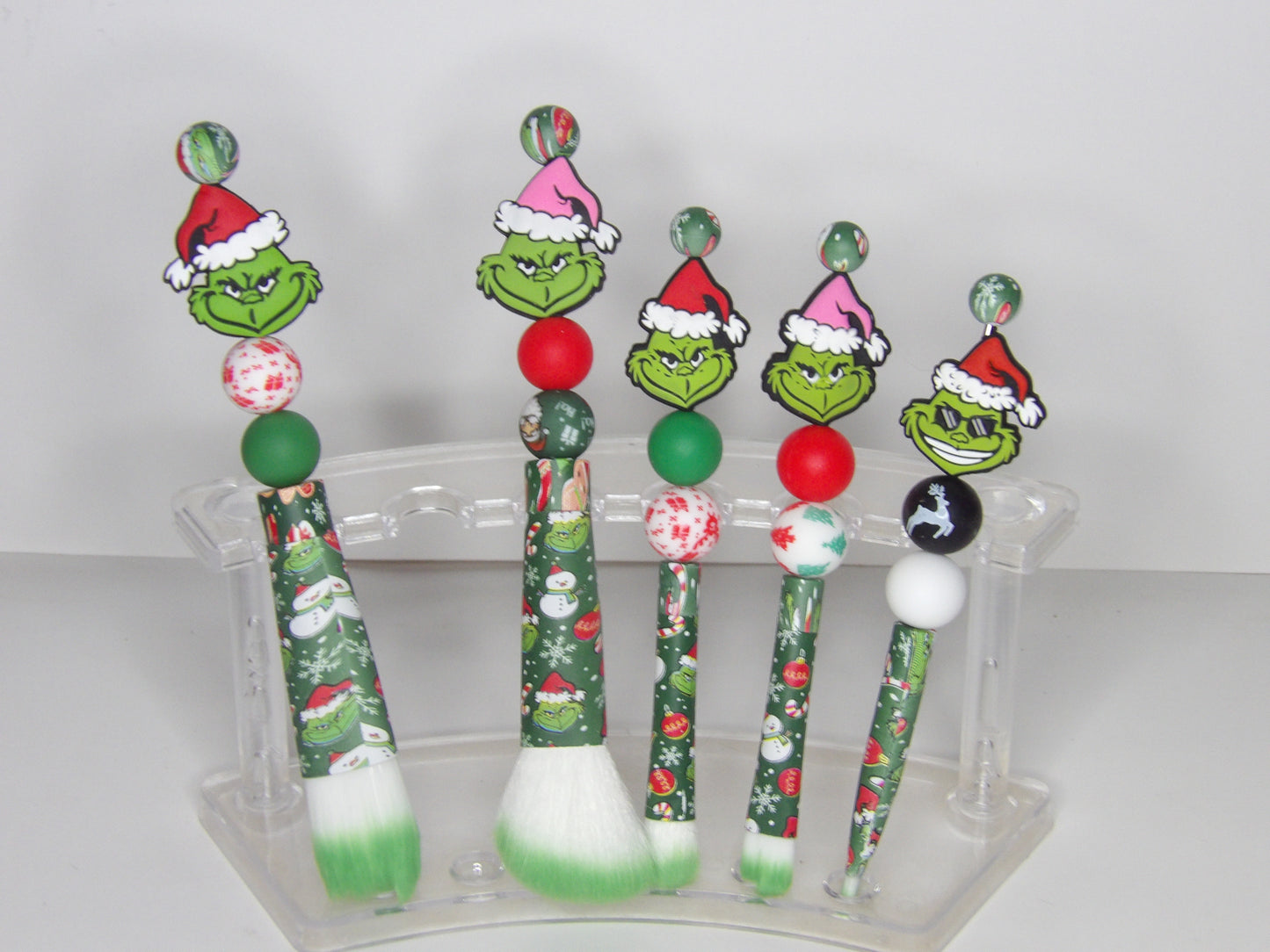Handmade Beaded Makeup Brush Set