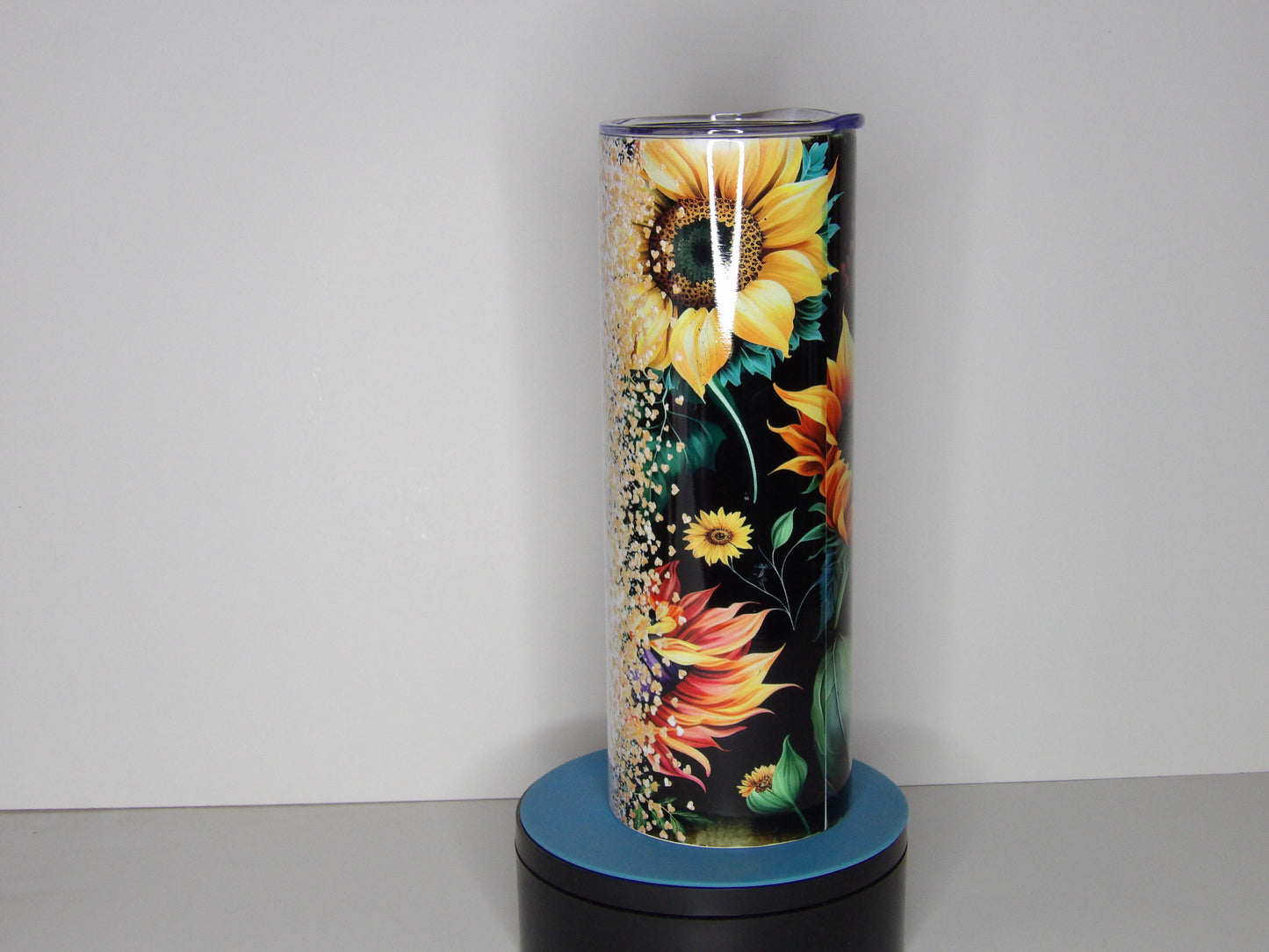 Purple 17-Nana Sunflower 20oz Stainless Steel Tumbler – Vibrant Floral Design