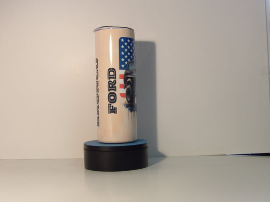 Orange 6-Classic Ford Bronco Tumbler