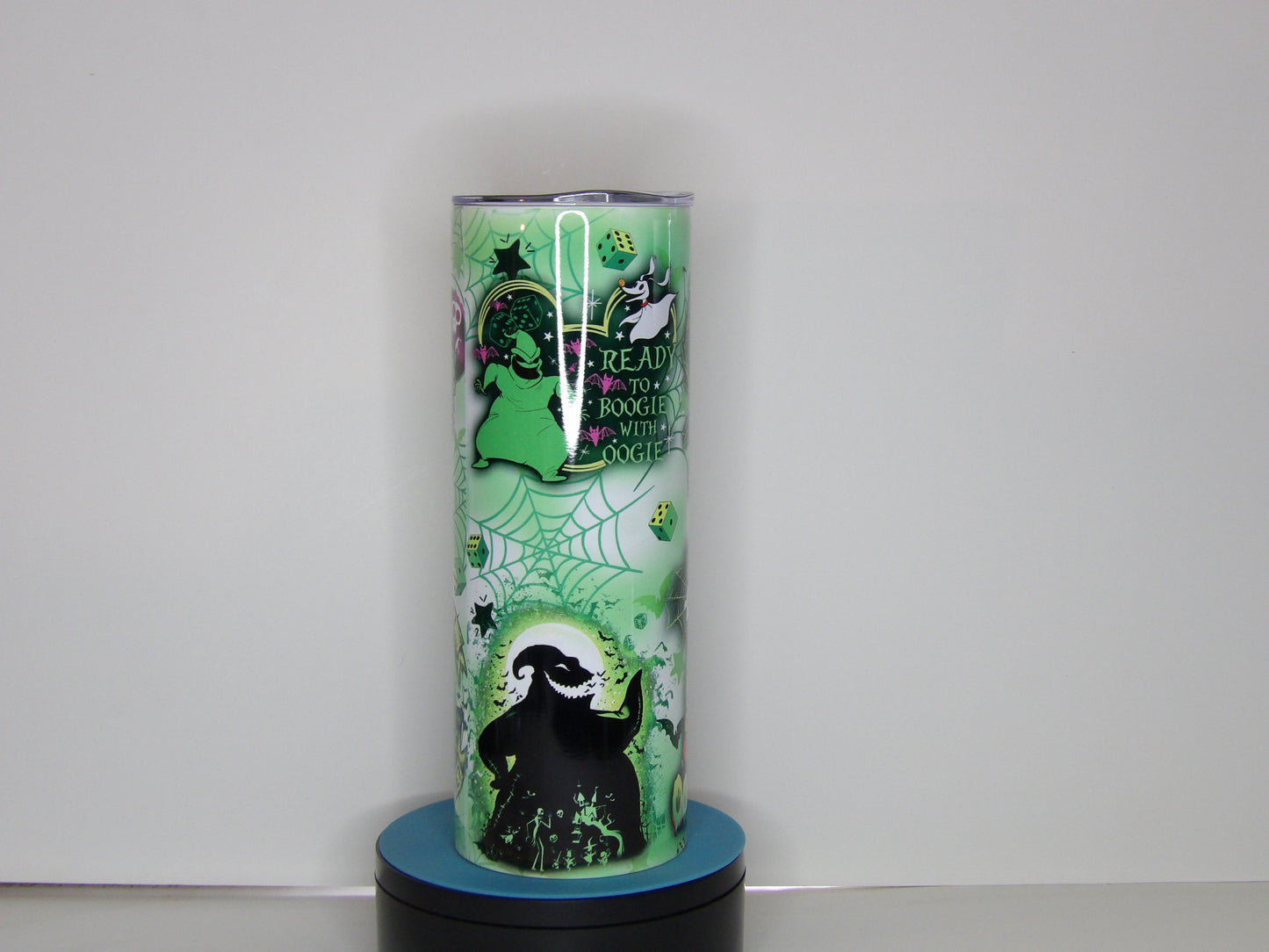 Yellow 17-NBC-🎃 Oogie Boogie 20 oz Tumbler with Straw – Spooky Halloween Drinkware