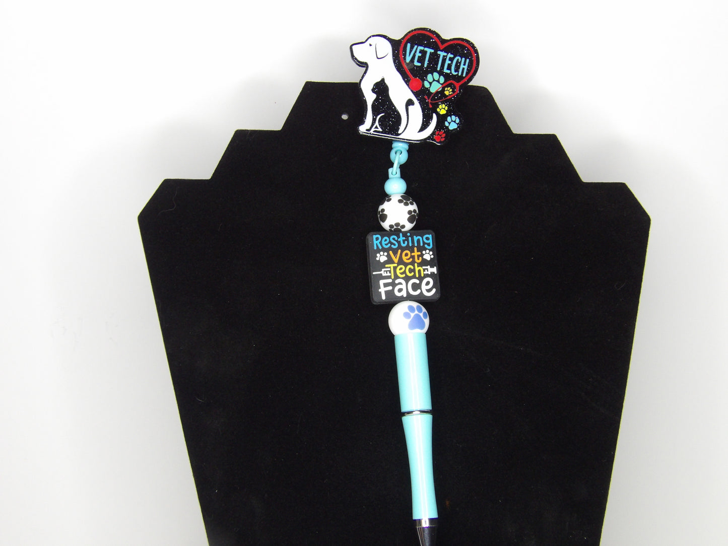 Handmade Beaded Pen Reels – Made in the USA – Unique Focals & Colors