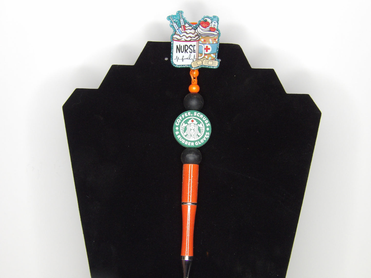Handmade Beaded Pen Reels – Made in the USA – Unique Focals & Colors