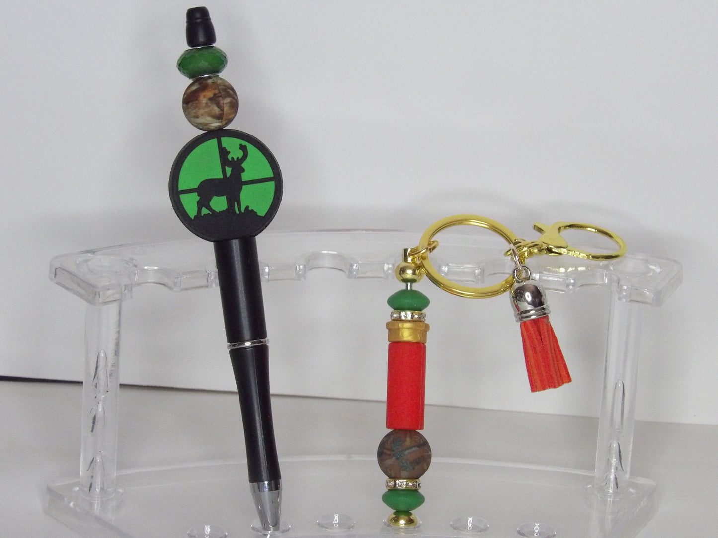 Beaded Pen & Keychain Sets – Handmade in the USA
