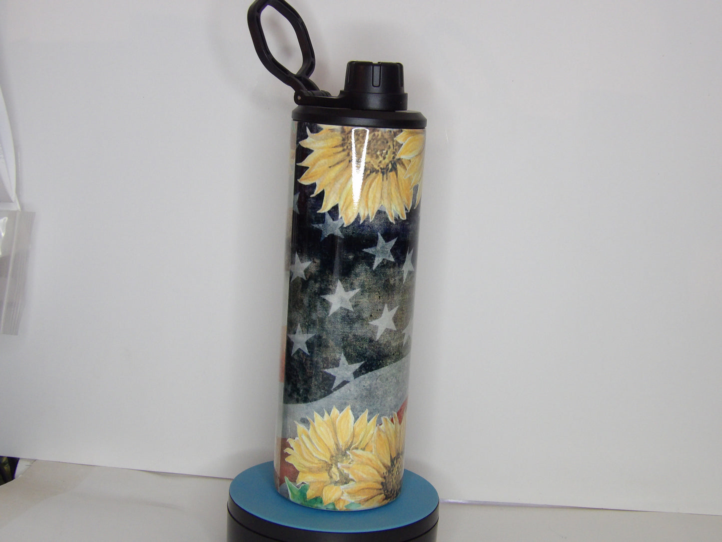 Water Bottle Tumbler 20 oz– Insulated Drink Bottle with Lid | Handmade Stainless Steel Travel Bottle
