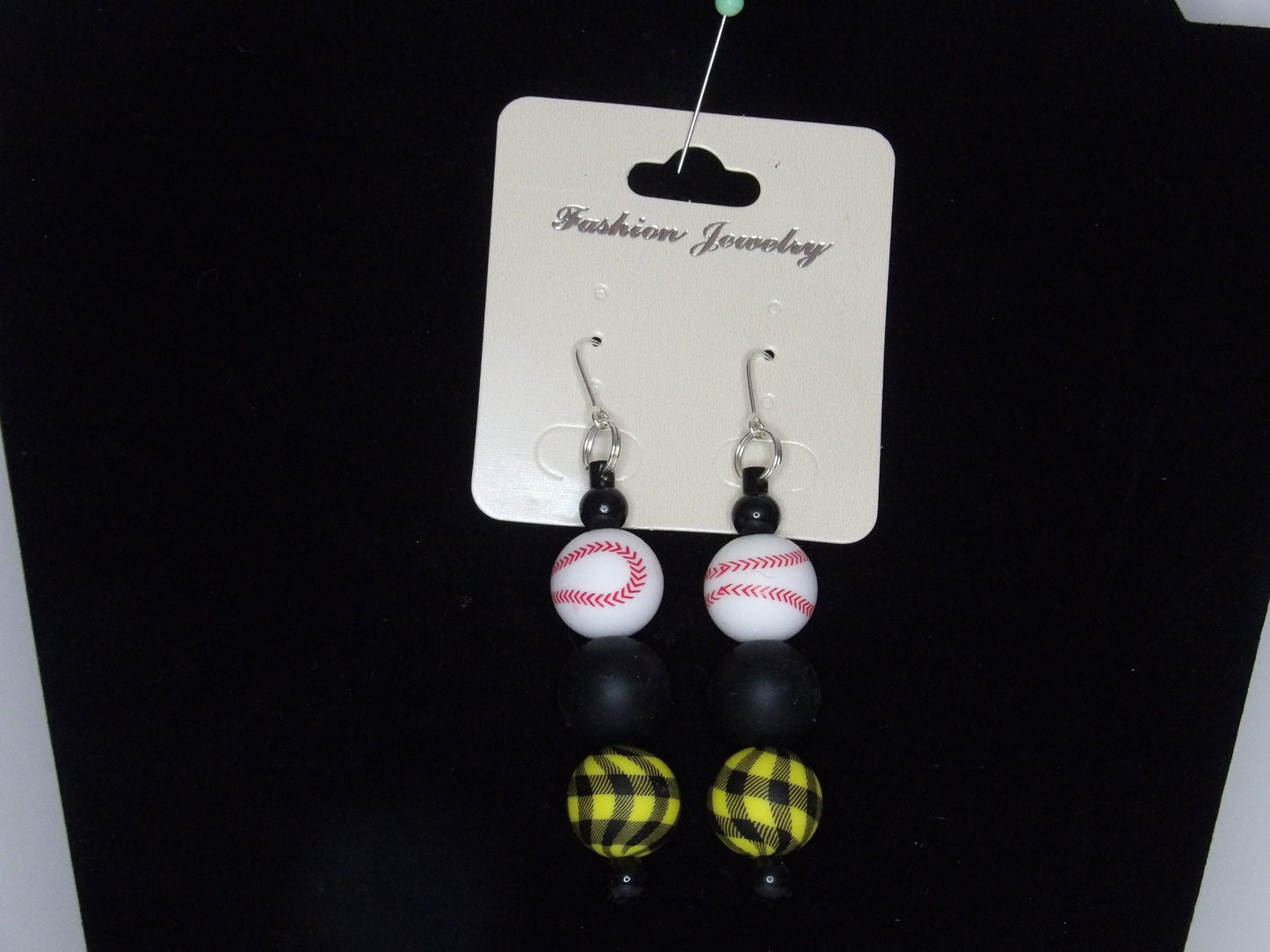 Beaded School Spirit Earrings – Handmade in the USA