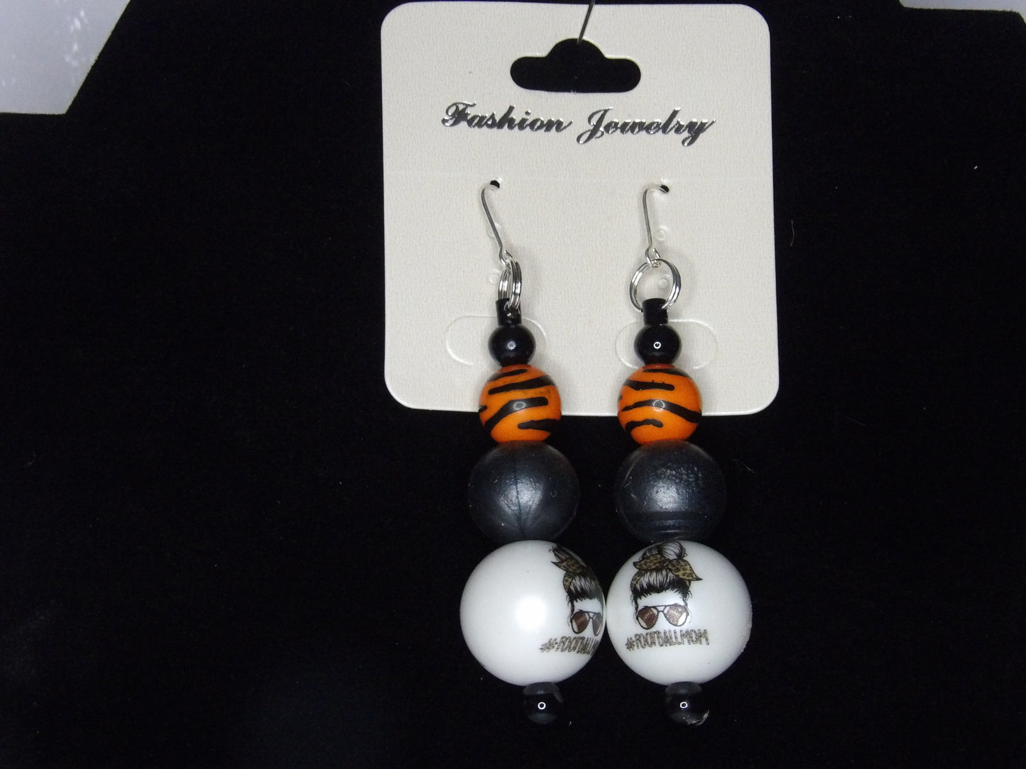 Beaded School Spirit Earrings – Handmade in the USA