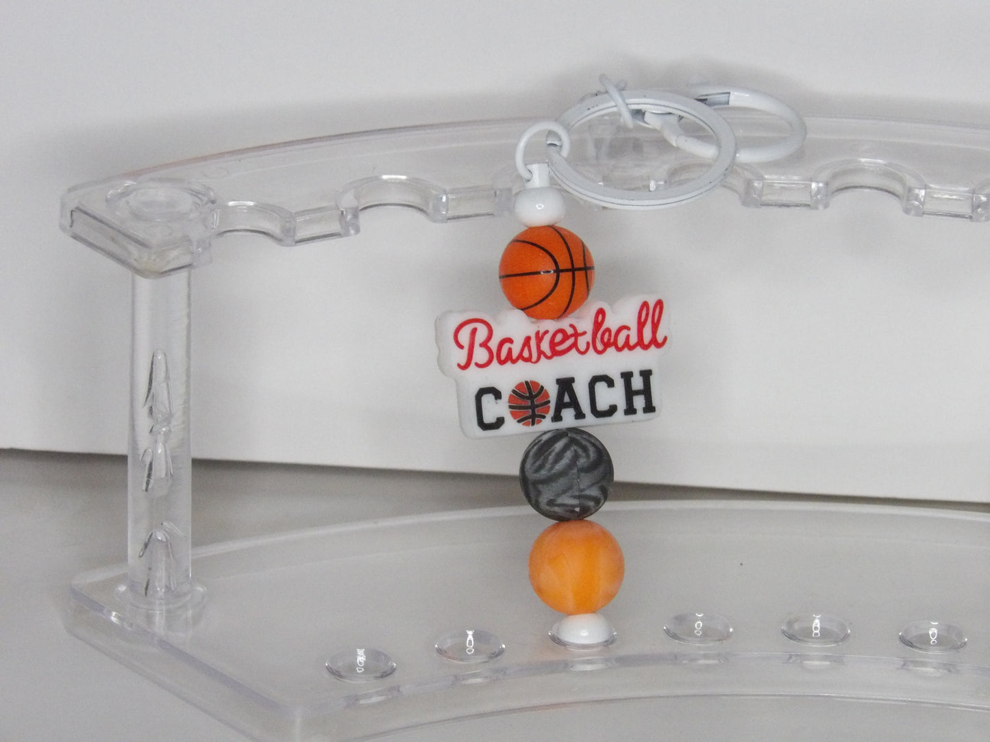 Beaded Sports & School Spirit Keychains – Handmade in the USA