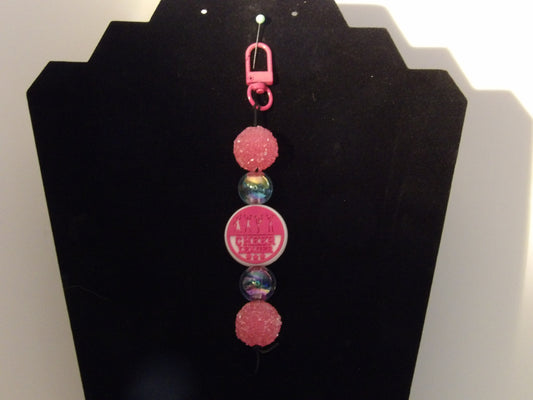 Beaded School Spirit Zipper Pull – Handmade in the USA