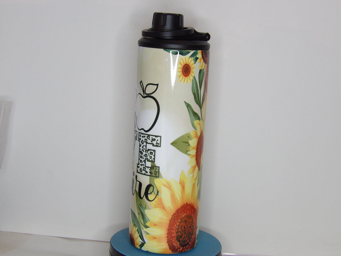 Water Bottle Tumbler 20 oz– Insulated Drink Bottle with Lid | Handmade Stainless Steel Travel Bottle