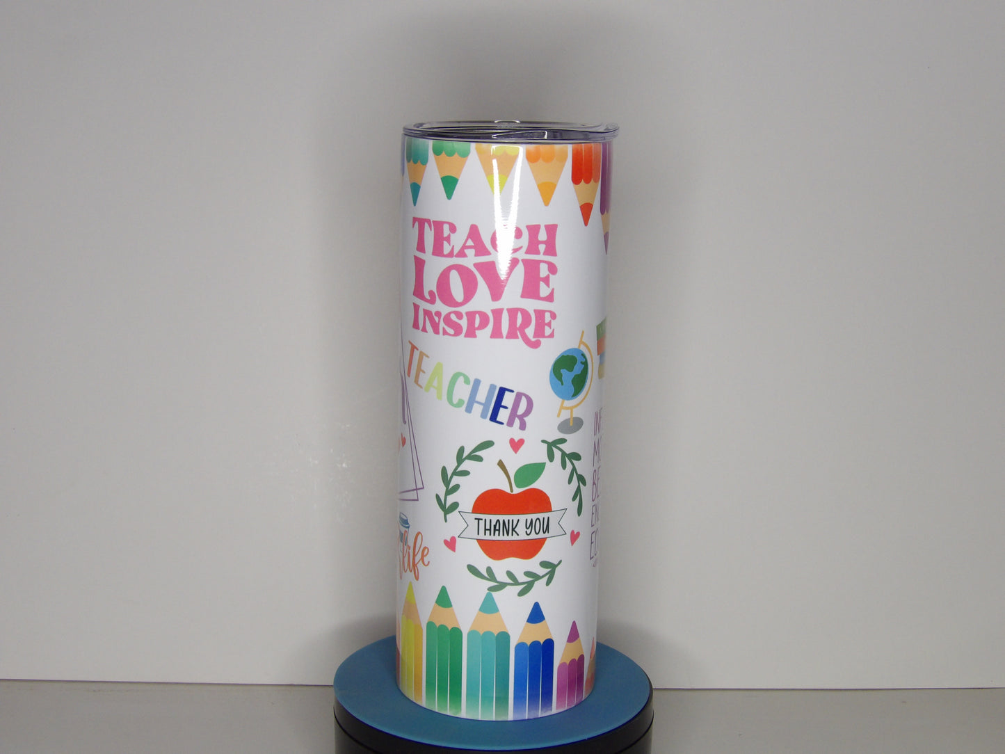 Pink 34-Best Teacher Ever – 20 oz Sublimated Tumbler