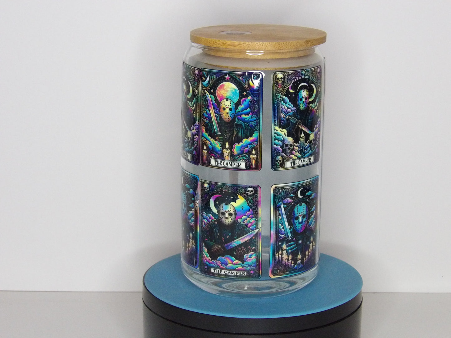 Yellow 29-The Camper | 16oz Glass Can Tumbler