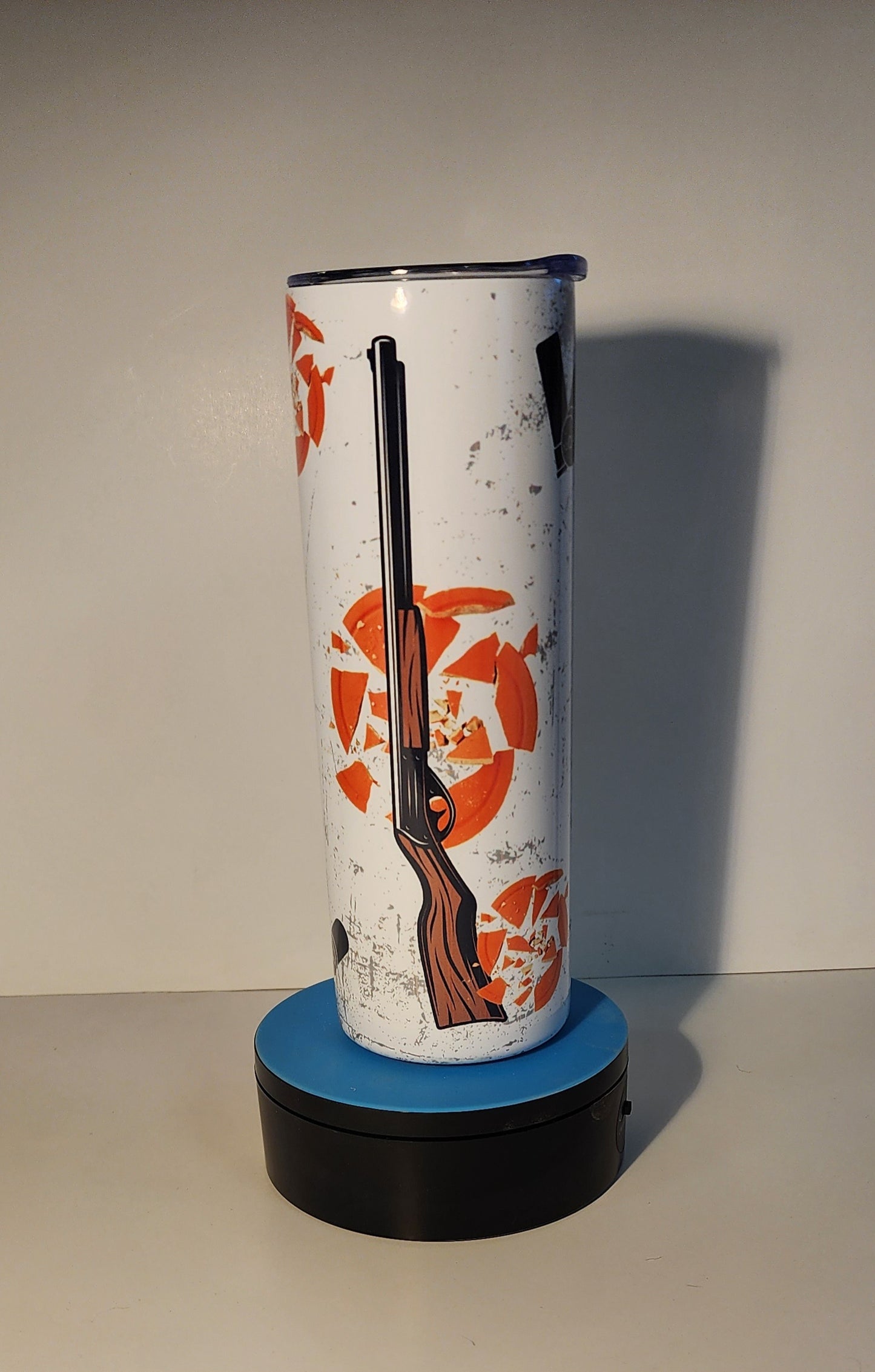 Trap Shooting Themed 20oz Tumbler – Handmade in the USA