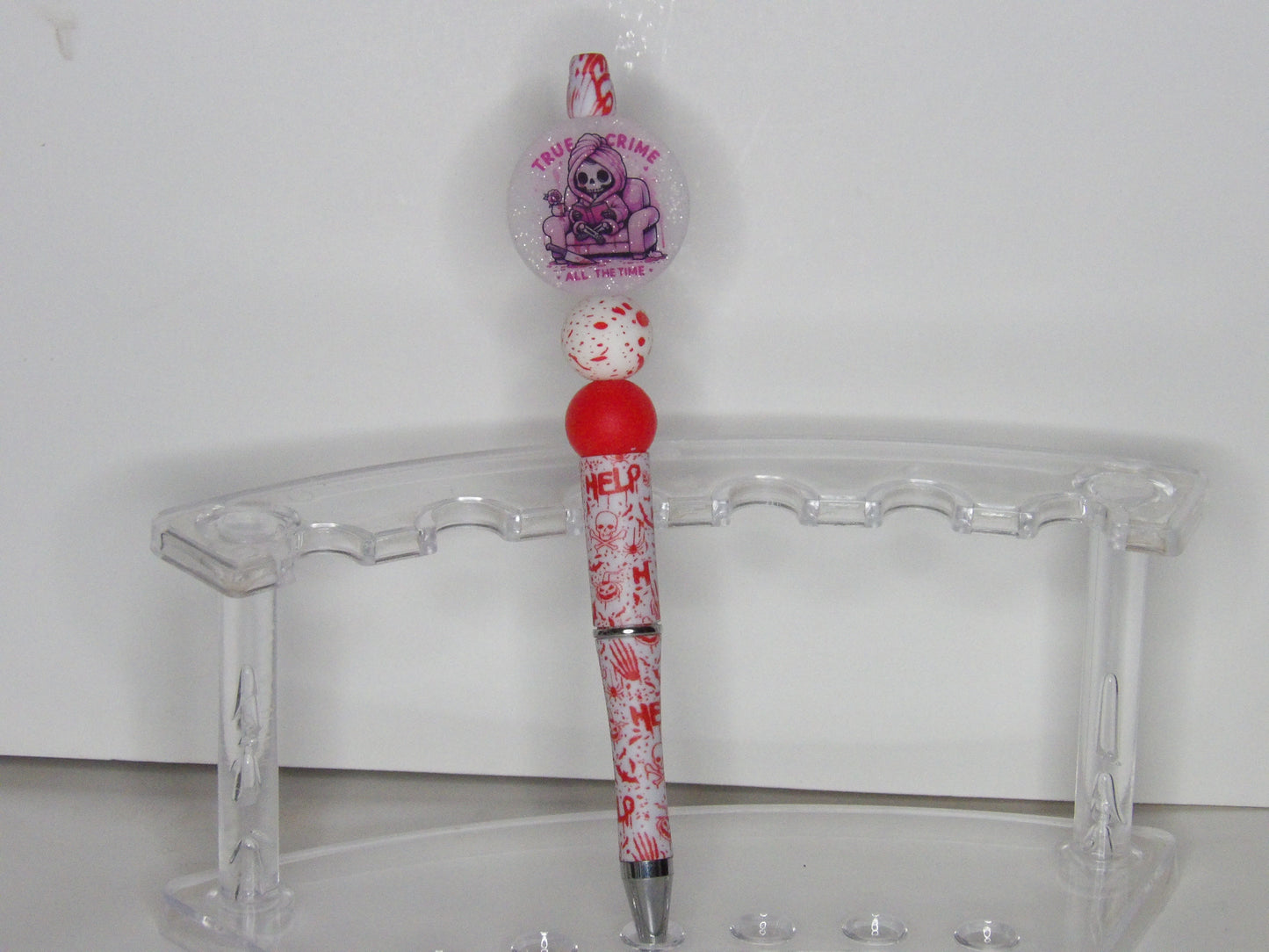 Beaded True Crime Pens – Handmade in the USA