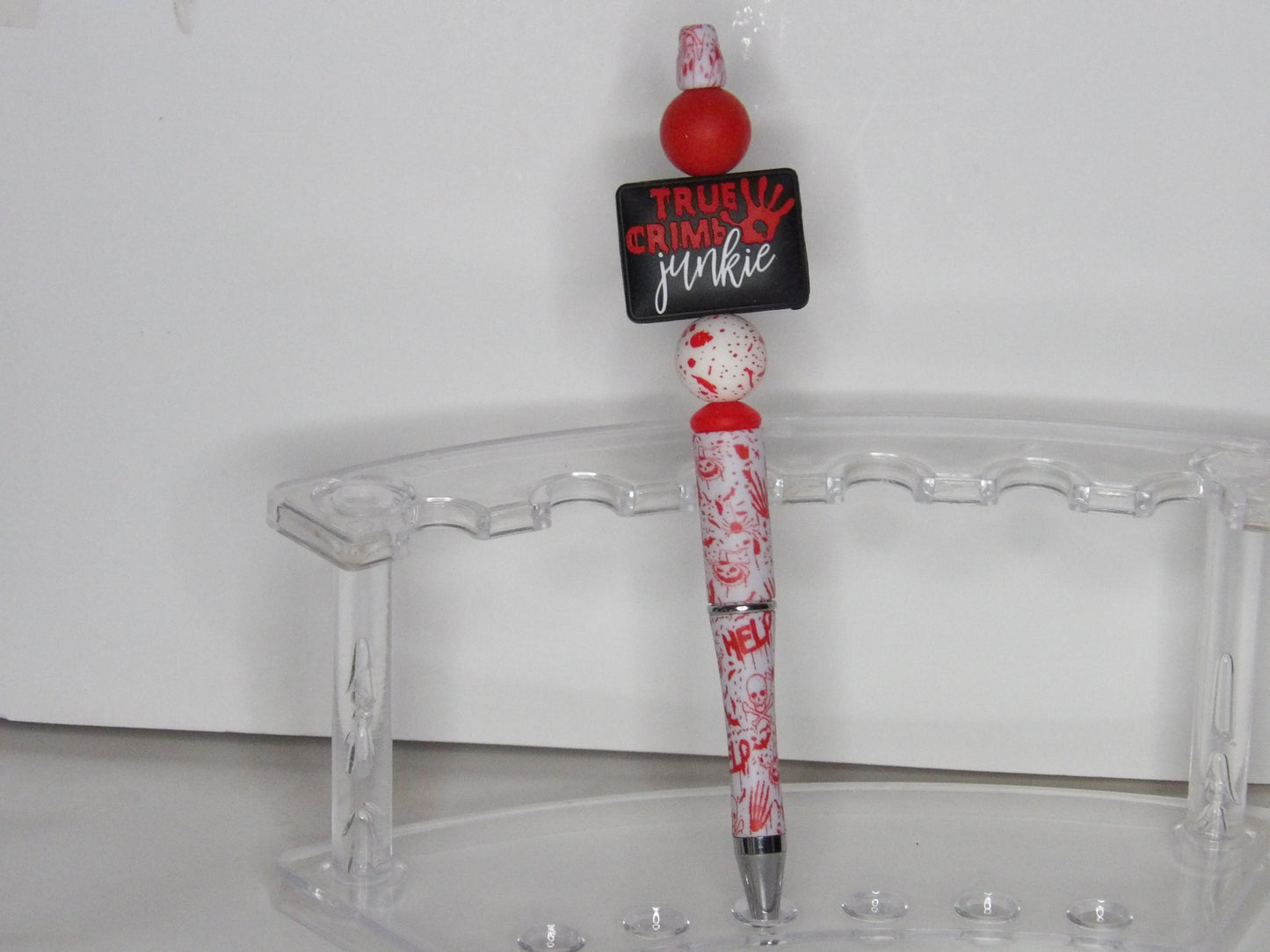 Beaded True Crime Pens – Handmade in the USA