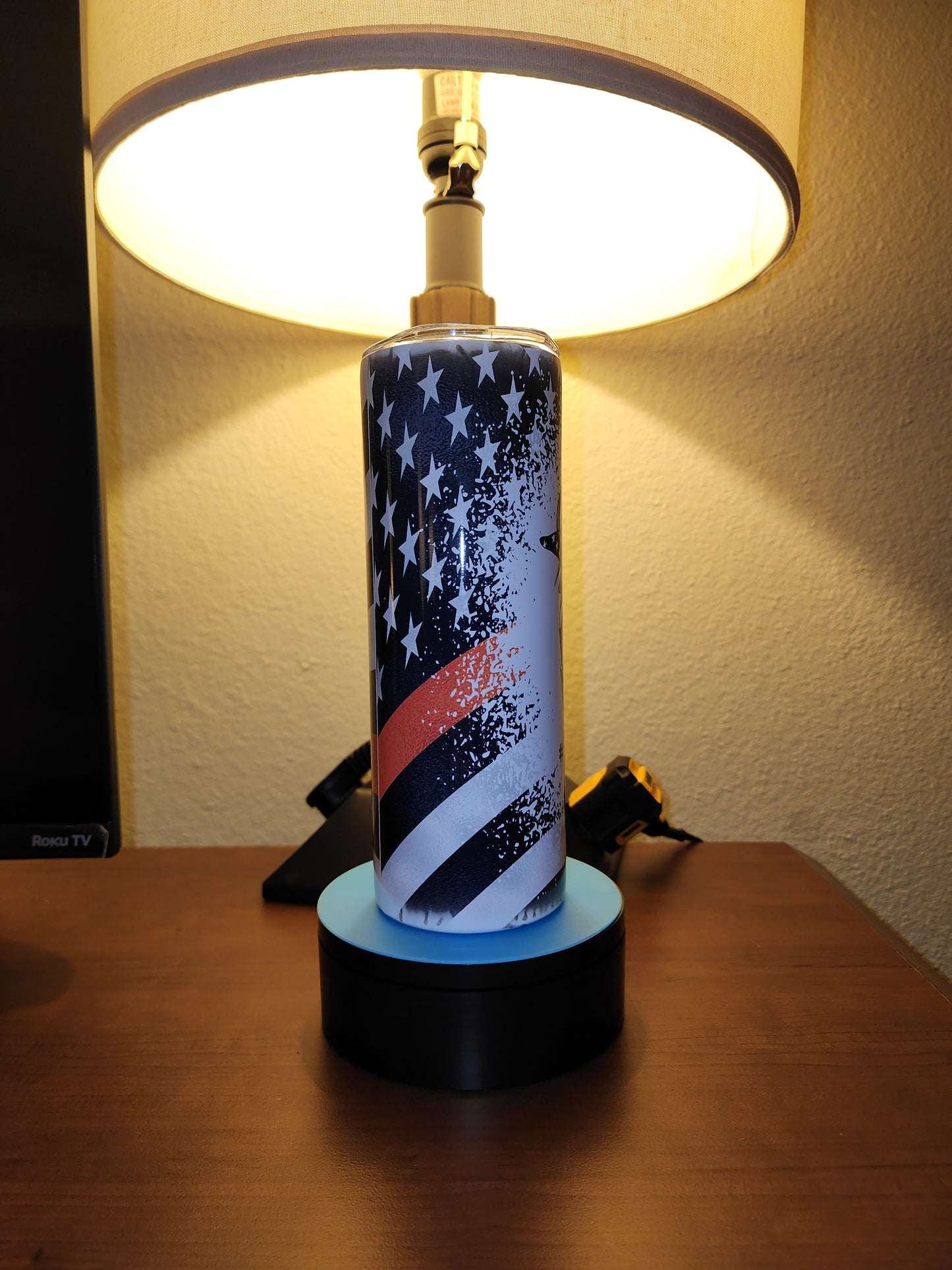 Fire Wife Life Tumbler – Thin Red Line Edition
