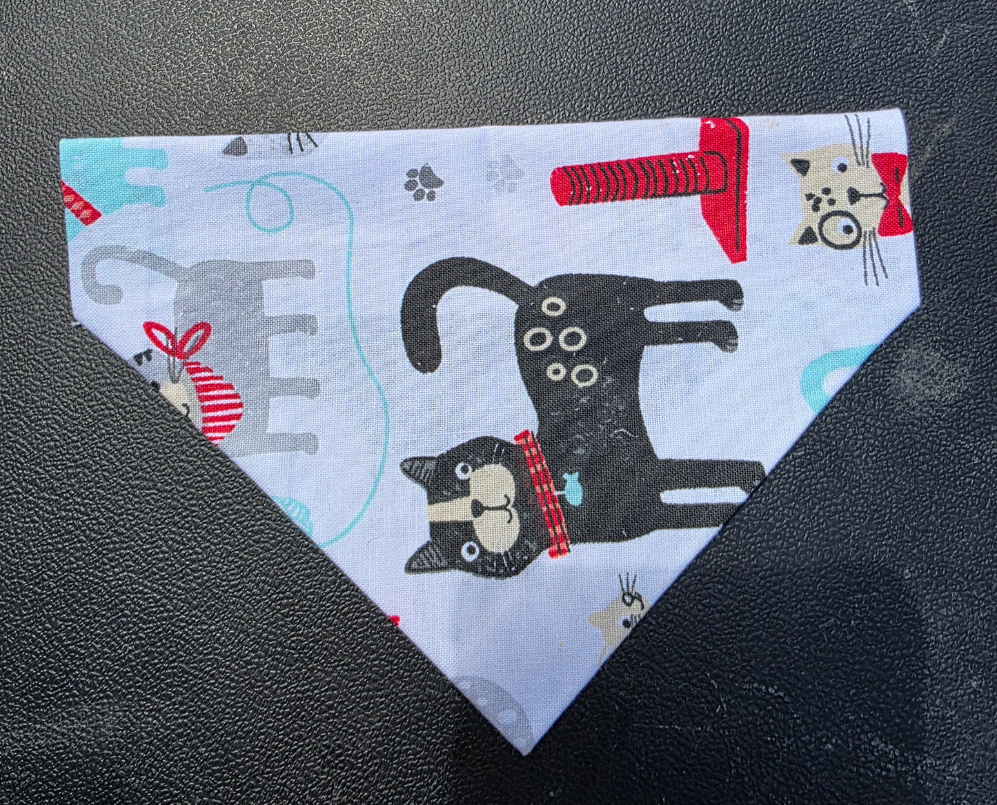 Small Over-the-Collar Dog Bandana – Handmade Pet Bandana for Dogs & Cats