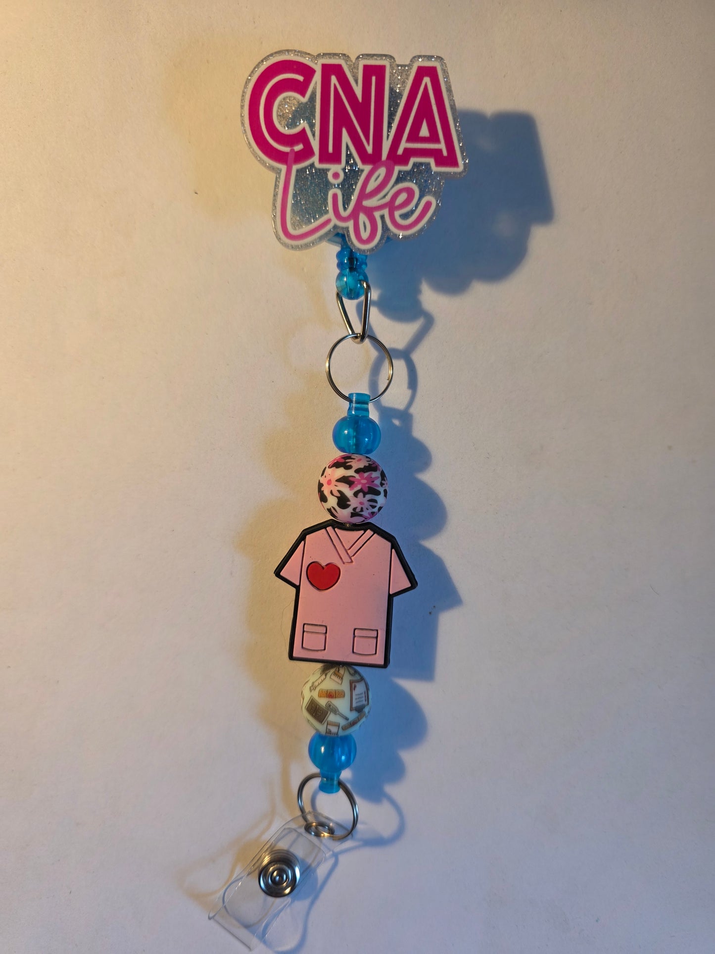 Beaded and Acrylic Badge Reels